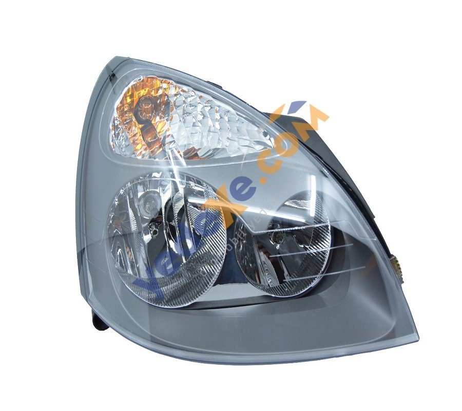 CLIO II Sağ Far 260101860R 7701057658 03-08 ARASI GRİ RENKLİ