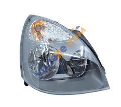 CLIO II Sağ Far 260101860R 7701057658 03-08 ARASI GRİ RENKLİ