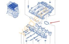 MEGANE SCENİC CLİO II LAGUNA LAGUNA II 1.4 16V K4J -1.6 16V K4M Emme Manifold Contası