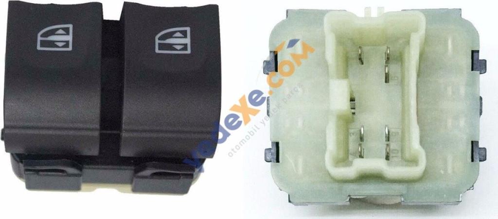 LODGY DOKKER SANDERO CLİO IV Sol Ön Cam Açma Düğmesi