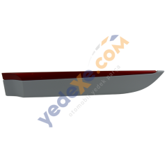 MEGANE III Sol Arka Kapı Bandı Tk Krom 808213747R (Kırmızı Beyaz)