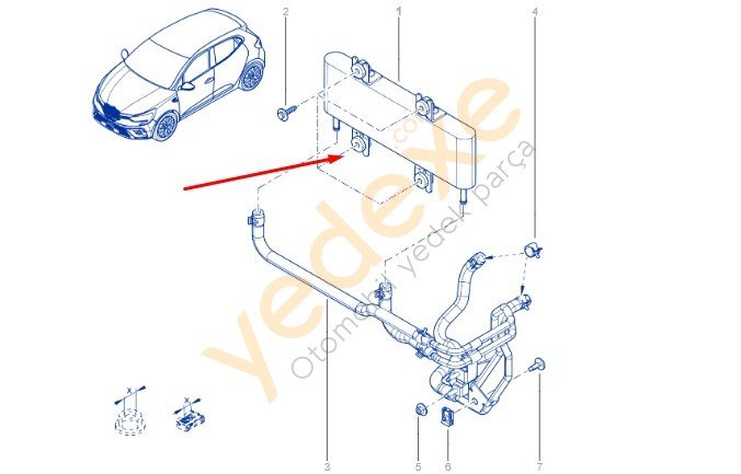 CLİO IV 1.0 H4D Adblue Radyatörü