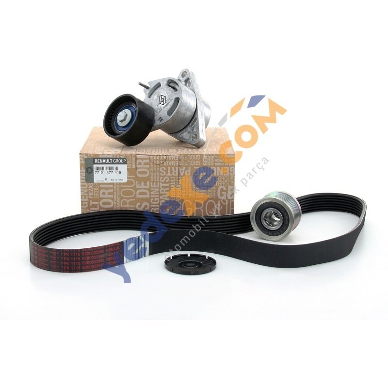 MASTER II MOVANO 2.5 DCİ G9U Alternatör Kayış Kiti 7701477415