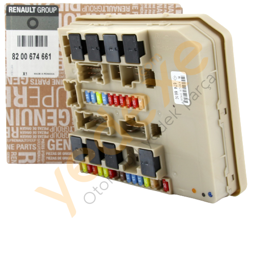 CLIO III MODUS Elektronik Bağlantı Ünitesi Sigorta Kutusu 8200233293 8200456181