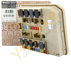 CLIO III MODUS Elektronik Bağlantı Ünitesi Sigorta Kutusu 8200233293 8200456181