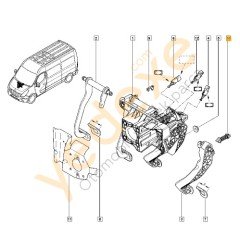 MASTER III Debriyaj Pedal Yayı