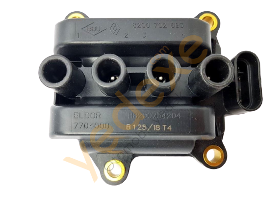 Ateşleme Bobini 1.2 16V D4F Buji (Kablosuz) 8200360911 8200734204
