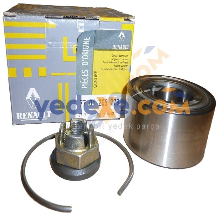 Ön Teker Rulmanı R19 Clio Kango Megane Scenic Logan (Gb12807) 7700822985 7701205779