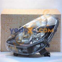 CLİO III 09-12 SİYAH Sol Far 7701072012 260603106R