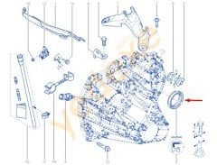 MEGANE III FLUENCE DUSTER DOKKER LODGY KADJAR QASHQAİ Sol Aks Keçesi (Ölçü:40x55x8 13 )