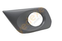 SANDERO STEPWAY 17-> Sol Sis Far Çercevesi GRİ RENKLİ