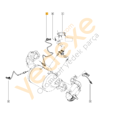 MEGANE IV TALİSMAN TRAFİC III KADJAR NİSSAN QASHQAİ 1.6 Dci R9M Partikül Sıcaklık Sensörü