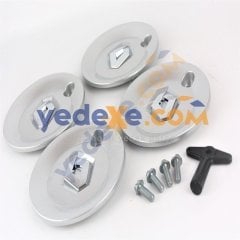 CLIO III MODUS Aluminyum Jant Kapağı+Jant Anahtar Tk 8200231128