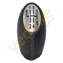 MEGANE III FLUENCE DUSTER Vites Topuzu 6 Vites DERİ-SİYAH