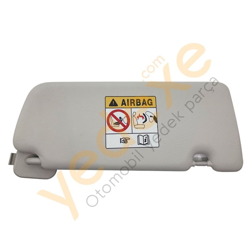 CLİO V CAPTUR II SOL GÜNEŞLİK GRİ