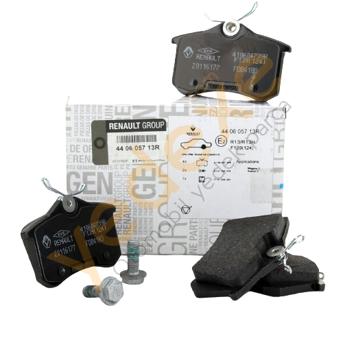 MEGANE III FLUENCE Arka Fren Balatası Tk 440600295R 440603530R