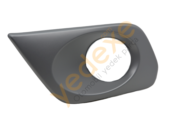 SANDERO STEPWAY 17-> Sol Sis Far Çercevesi GRİ RENKLİ